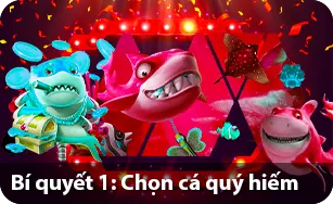 Bí quyết 1: Chọn cá quý hiếm.