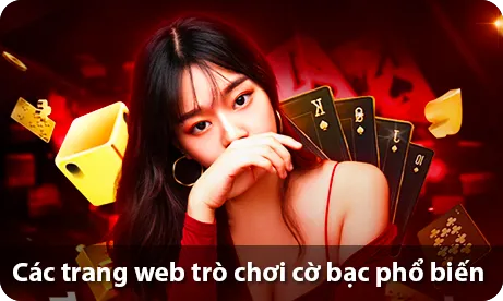Các trang web trò chơi cờ bạc phổ biến